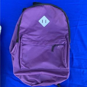 Purple backpack